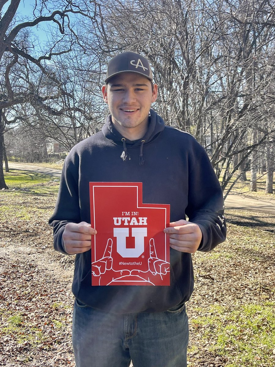 I received my letter of acceptance from @UtahAdmissions I can’t wait to join @Utah_Football this summer! #NewToTheU #UBoyz #OBLOCK #UofU #GoUtes @SonoraHigh @coachjharding #UniversityOfUtah
