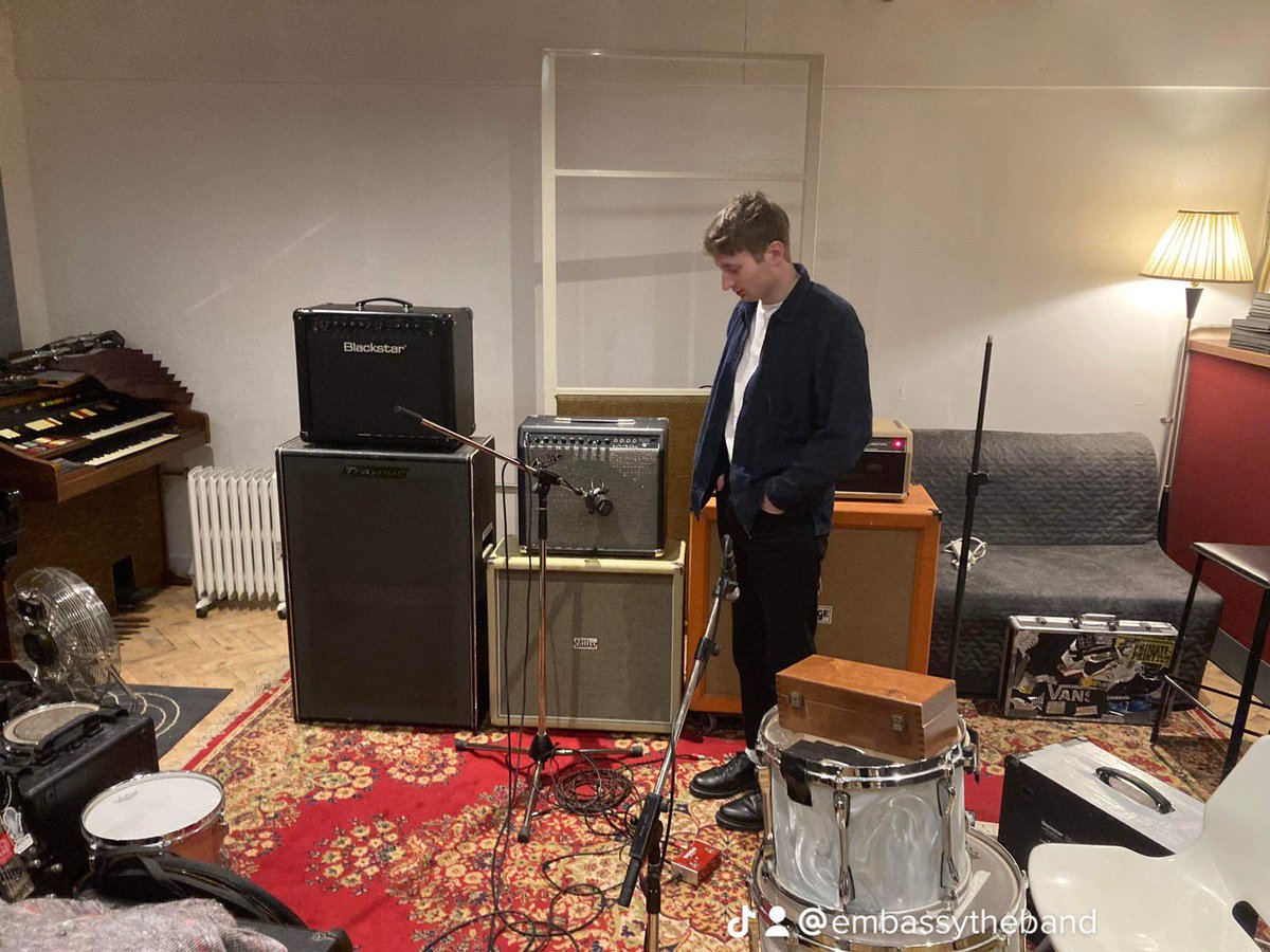 embassytheband's tweet photo. The making of…

Follow us on Spotify to hear Source of the Nile in just two days: https://t.co/SPQVcXTw0C https://t.co/UIrPL34WXi