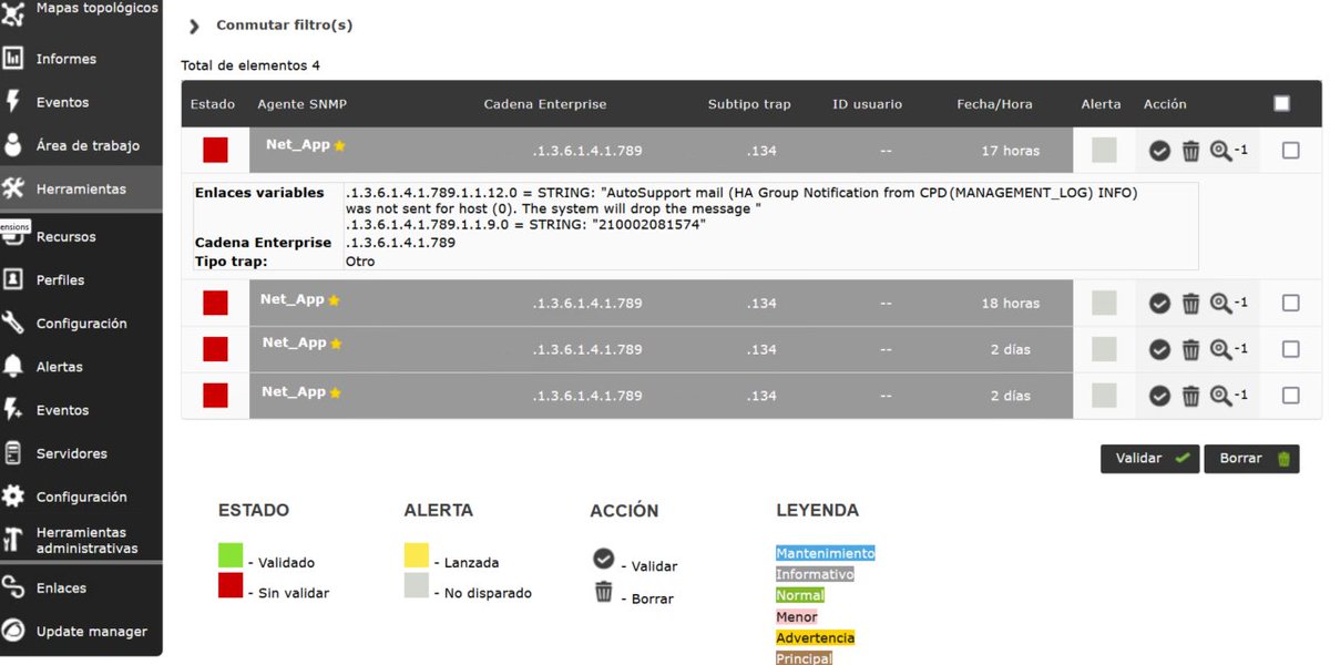 ajpdsoft's tweet image. Configurar Pandora FMS para recibir SNMP traps de dispositivos: proyectoa.com/configurar-pan…

#snmp #pandora #pandorafms #monitorización #snmptraps #snmppolling #snmpmonitor #fujitsu #sophos #fortigate #sandellemc #sannetapp #vmware #esxi #vmwareesxi #proyectoa #servidorsnmp #snmpwalk