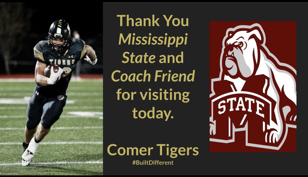 Adam Fossett (@coachfossett) on Twitter photo Thank you <a href="/CoachWillFriend/">Will Friend</a> and <a href="/HailStateFB/">Mississippi State Football</a> for stopping by to recruit <a href="/Comer_Football/">B.B. Comer High School Football</a> . Thank you <a href="/CoachWillFriend/">Will Friend</a> and <a href="/HailStateFB/">Mississippi State Football</a> for stopping by to recruit <a href="/Comer_Football/">B.B. Comer High School Football</a> .