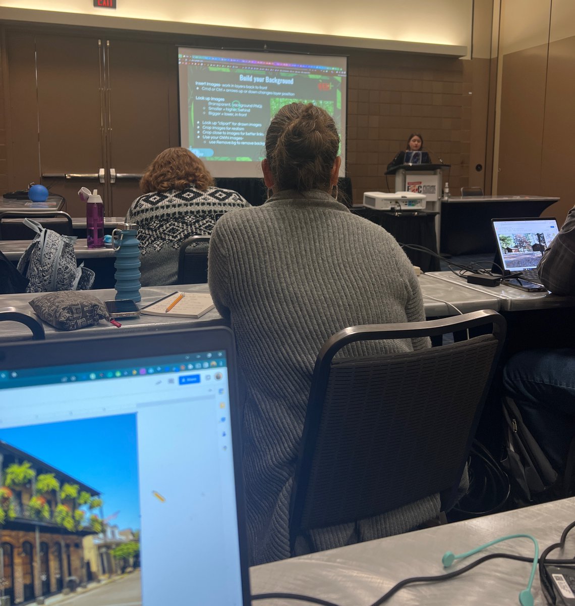 Really enjoying learning about digital escape rooms THAT ACTUALLY MAKE SENSE! Thank you <a href="/TechnicallyTina/">Tina Nuñez ✈ #ISTE2025</a>. Your  #FETC workshop was amazing!