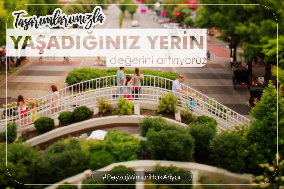 3458 sayılı Mühendislik ve Mimarlık Hakkındaki Kanuna tabi çalışan Peyzaj Mimarları, tekniker özlük haklarında çalışmaktadır.
Gerekli yasal düzenlemenin yapılacağına inanıyoruz.

#PeyzajMimariHakAriyor
<a href="/murat_kurum/">Murat KURUM</a> <a href="/vedatbilgn/">Vedat Bilgin</a> <a href="/_cevdetyilmaz/">Cevdet Yılmaz</a> <a href="/csbgovtr/">T.C. Çevre, Şehircilik ve İklim Dğş. Bakanlığı</a> <a href="/eyupozsoymv/">Eyüp Özsoy 🇹🇷</a> <a href="/hasansuvertr/">Hasan Suver</a>