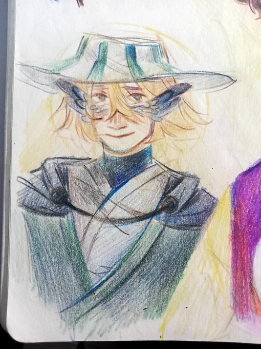 Finally finished my sketchbookIt only took me like... 1,5 years :DDdAnyways here's a thread of my fav things from this sketchbook #mcytfanart #Hermitcraftfanart 