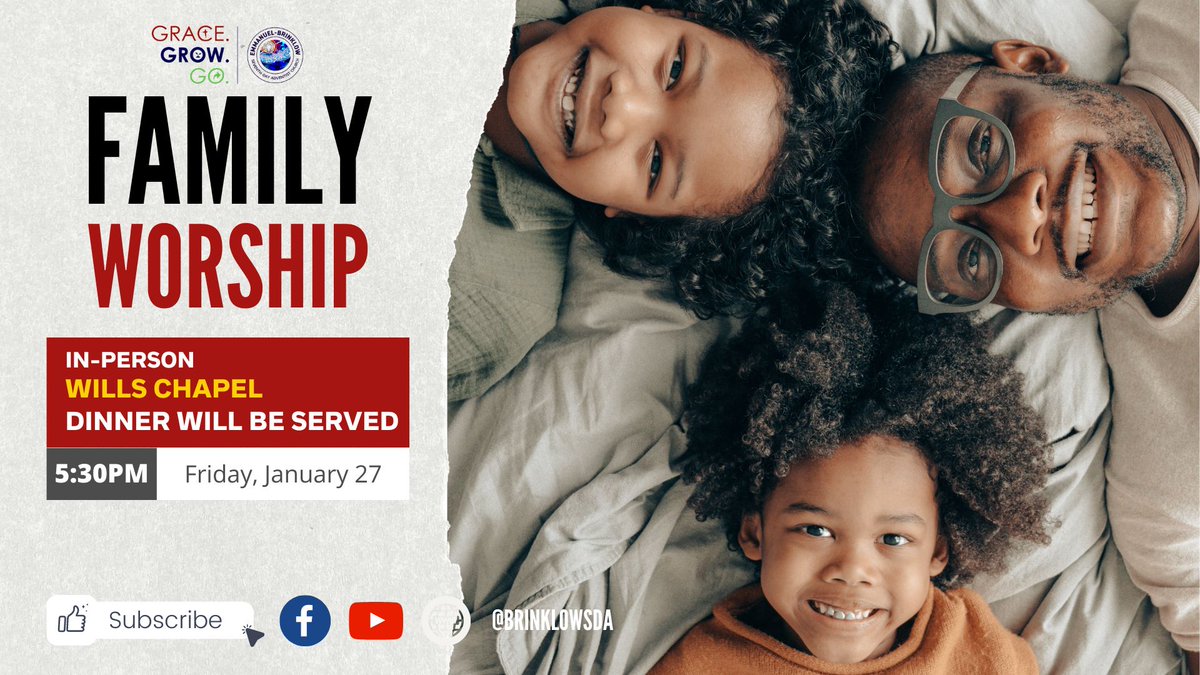 Bring your family and join us for our first in-person family worship of the year! That’s right, it’s happening this Friday, January 27th at 5:30pm at Brinklow. We will serve dinner immediately after worship. We can’t wait to see you there!
#familyworship #brinklowfamily