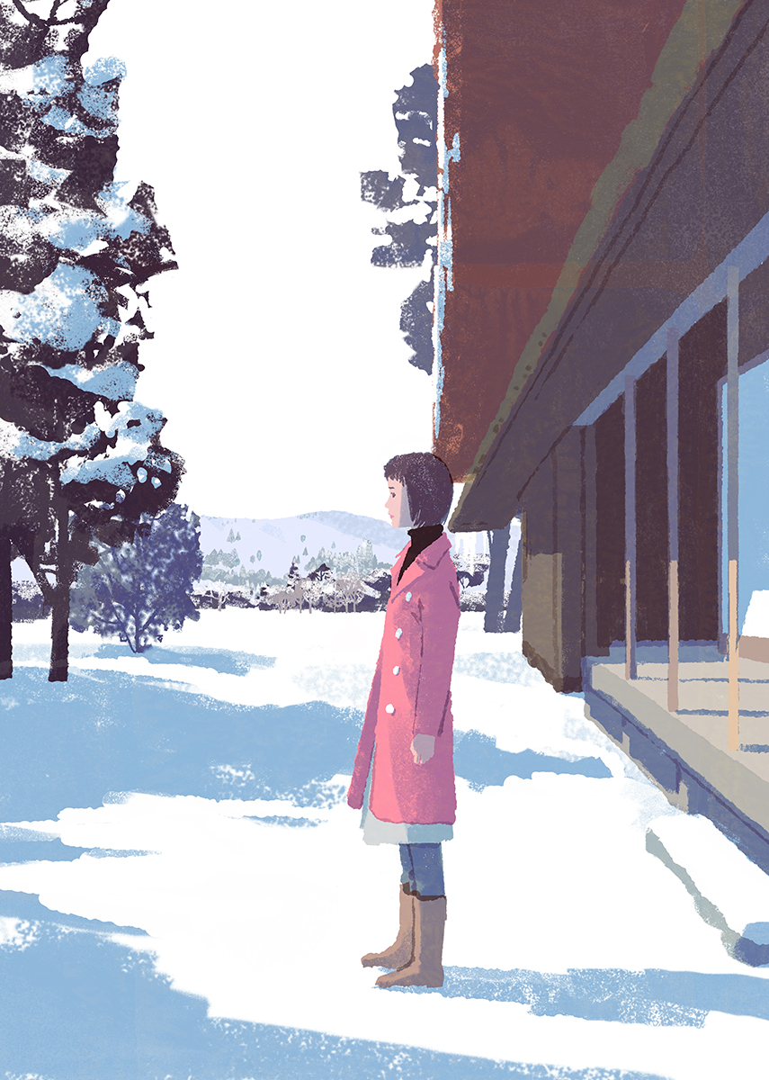 「#雪の日に見てほしい絵をどうぞ 」|木内達朗 Tatsuro Kiuchiのイラスト