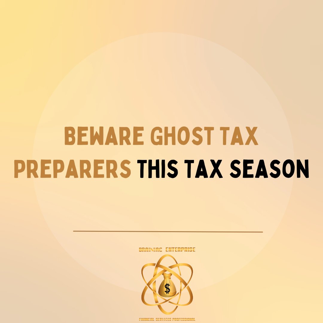 BrainiacTaxes's tweet photo. If you paid a tax preparer to prepare and file your tax return, the tax return should have their information, and their signature, and should not say SELF-PREPARED in the paid preparer section of your 1040 form.

#ghostpreparer https://t.co/Geu1WfOsBO