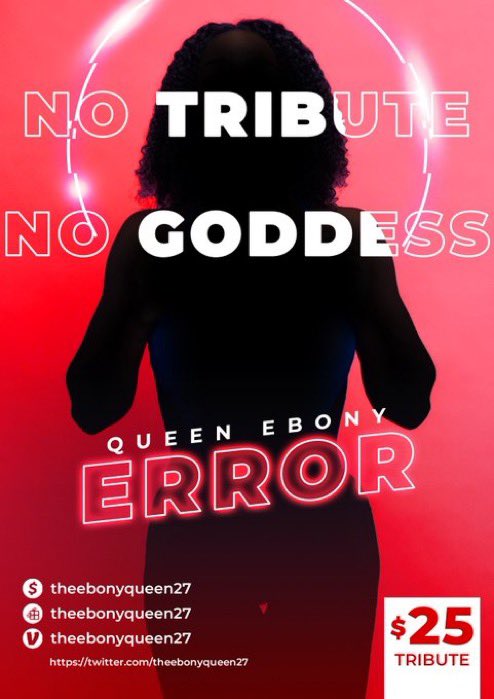 theebonyqueen27's tweet photo. This the only message you’ll get from me if you approach me without saying “Sent Goddess” I have no time for time wasters and bitches that can’t read 🤨

⬇️ ⬇️⬇️
https://t.co/KXOvmhZFv4

findom femdom paypig whalesub dominatrix ebonydomme humanatm domme walletsub BNWO https://t.co/ovXUct687j
