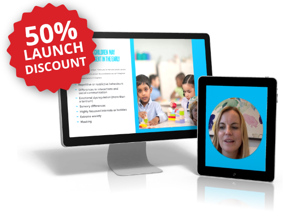 🚨🥳 Special 50% Launch Offer: Supporting SEND in the Early Years with Georgina Durrant.
This course will give you a great underpinning of knowledge about dyslexia, autism, ADHD and speech, language and communication needs (SLCN). 
earlyyears.tv/episodes/suppo…