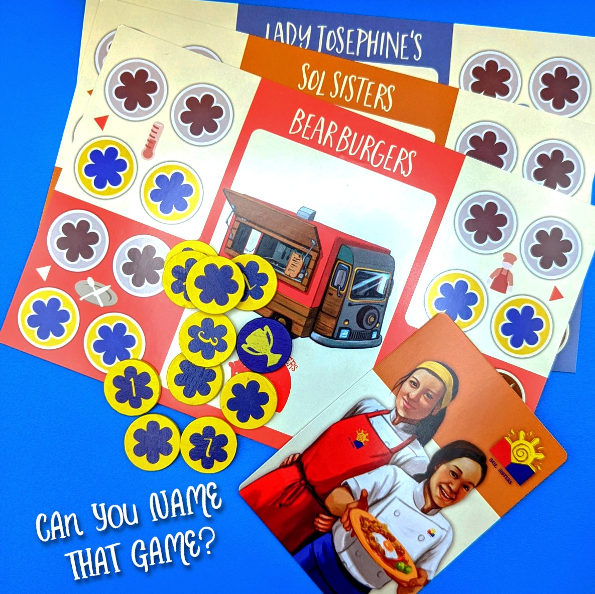 Let's have some fun! If you can name this game, All correct answers will get an honorary HUZZAH, a slap on the back from the Chancellor, and a $2 coupon for our webshop! (red envelop not included)⚔️ 

#boardgames #ChineseNewYear