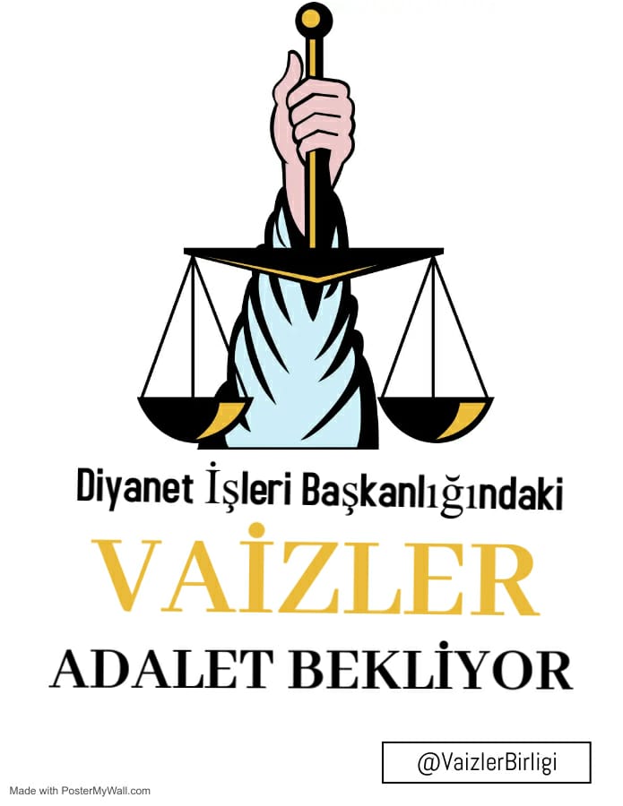 Sözleşmeliler,vekil imamlar,öğretmenler,şube müdürleri,daire başkanları,müşavirler"biz şu hakkı istiyoruz"diye twiter'da kampanya mı yaptılar,DİB'nda,MEB'da nöbet mi tuttular,meclis koridorlarında mı gezdiler? Peki biz üvey miyiz?
#VaizlerMüjdeBekliyor
<a href="/RTErdogan/">Recep Tayyip Erdoğan</a> <a href="/emrullahisler/">Emrullah İŞLER</a>