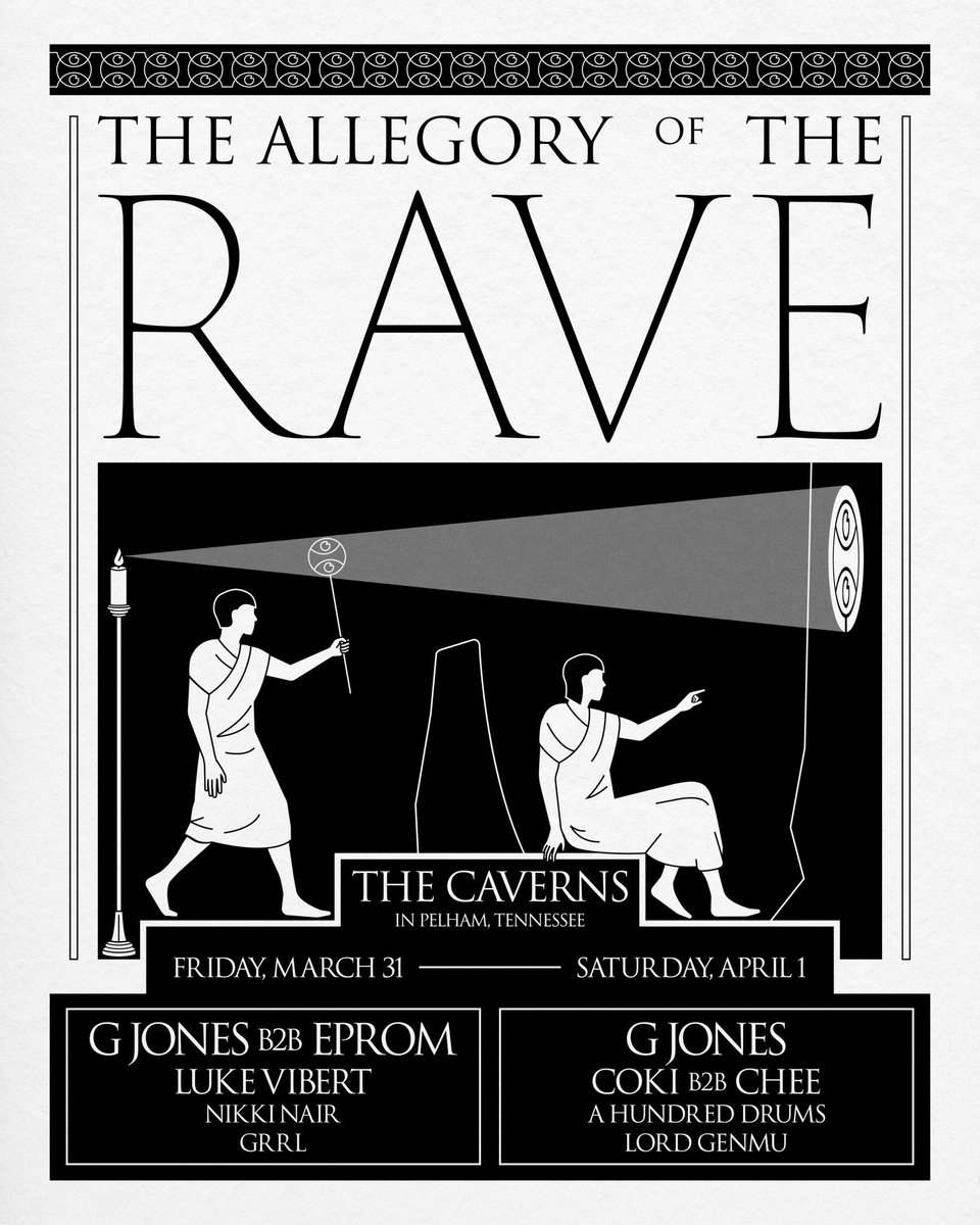 Caverns time ✨
Big shout out to G Jones for putting me on his first curated event in the caverns. 
Living out my actual dream right now it’s surreal.
See y’all there ✧
🪴