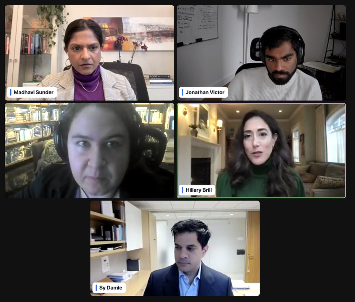 tlordan's tweet photo. Happening now. ➡️ Web 3 &amp; IP: Understanding the NFT and IP Connection Hillary Brill leads an amazing panel with Kat Walsh @mindspillage @creativecommons Jonathan Victor from @protocollabs @SyDamle and @MadhaviSunder
DM @dfuturecouncil for a Zoom link to join. https://t.co/XD9RIOu6Xn