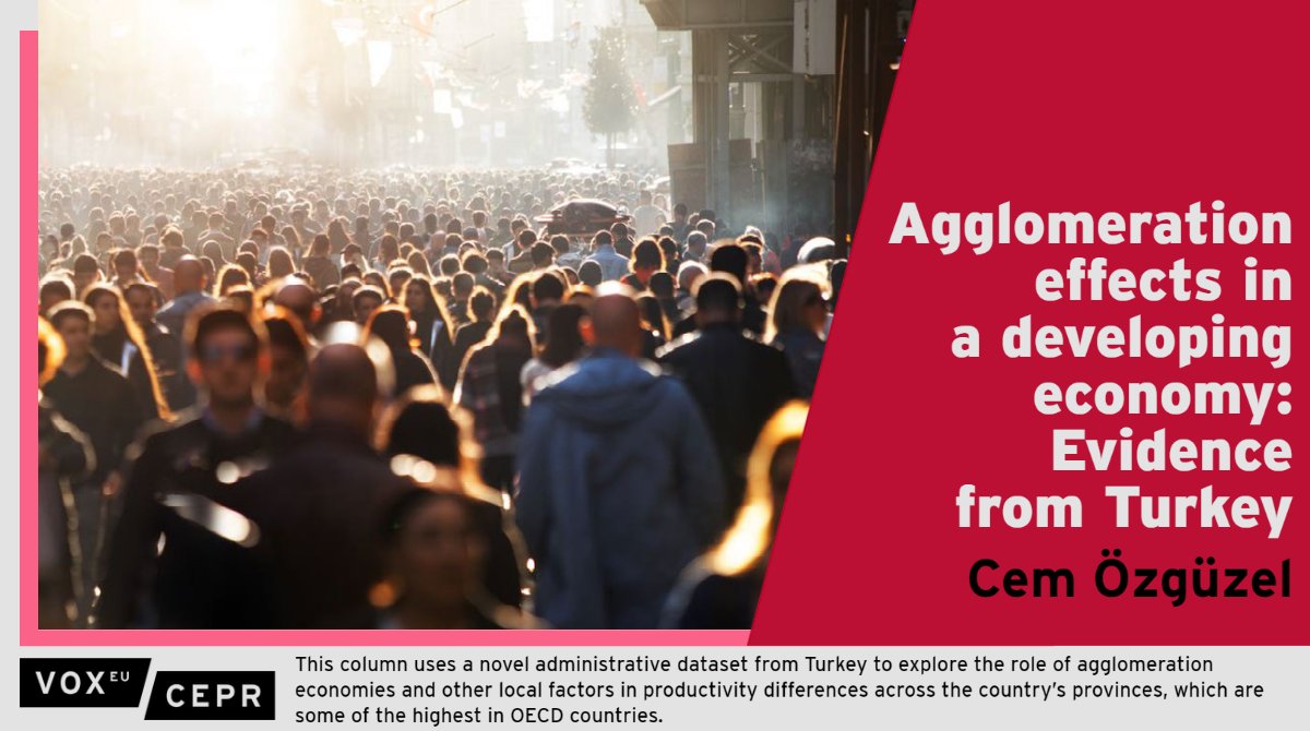 Do productivity gains associated with large cities function the same way for developing countries? Evidence from #Turkey suggests #urbanisation patterns could be operating differently. @CemOzguzel @OECDeconomy ow.ly/fGrc50MyC0c