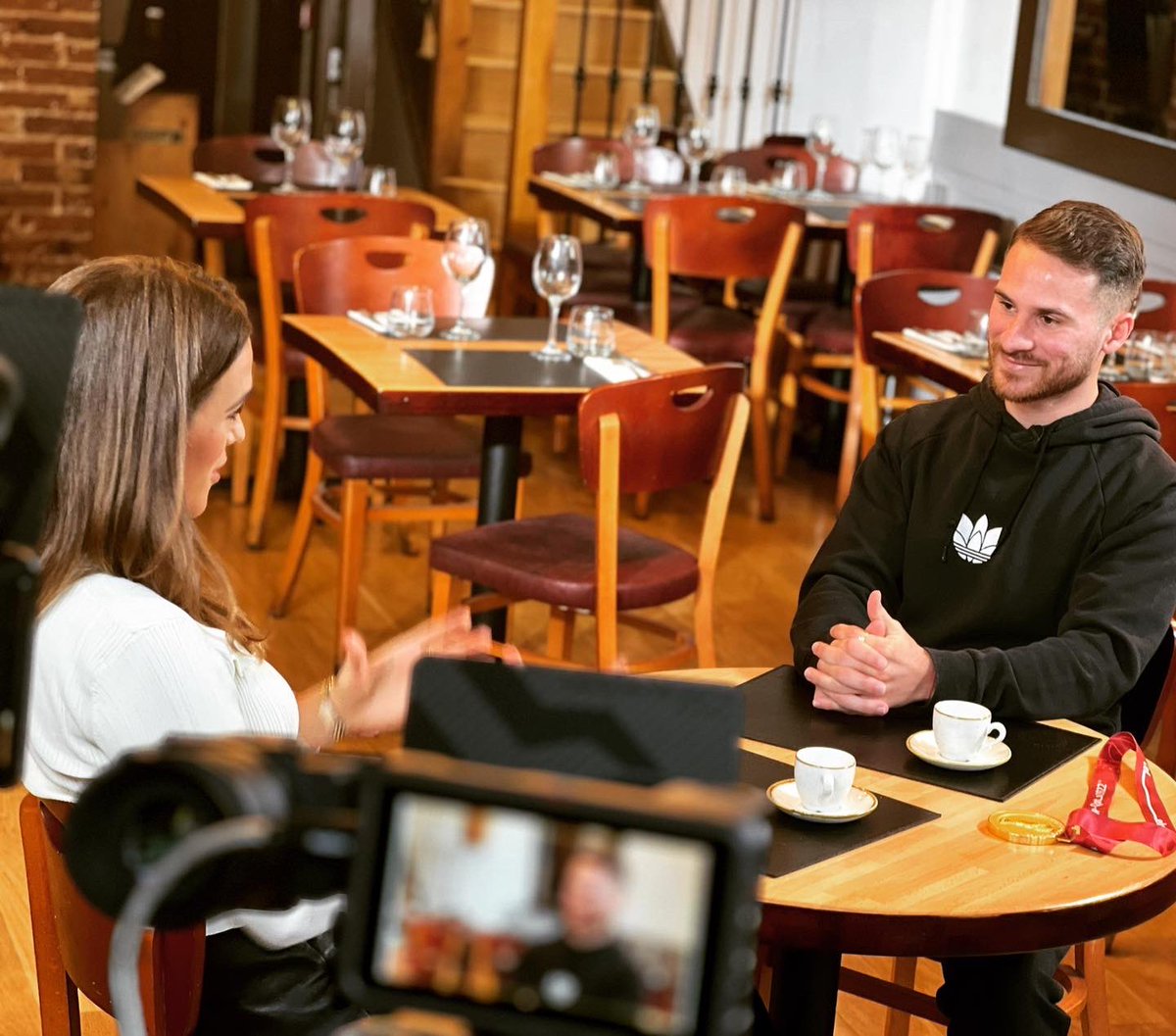 alexaljoe's tweet image. An afternoon in the best company with @alemacallister and his World Cup medal 🥇Always love interviewing him - one of the nicest, most humble guys you’ll ever meet and what. a. player. Interview out next Thursday on Sky Sports PL, BT Sport 1 and Amazon Prime #TheBigInterview