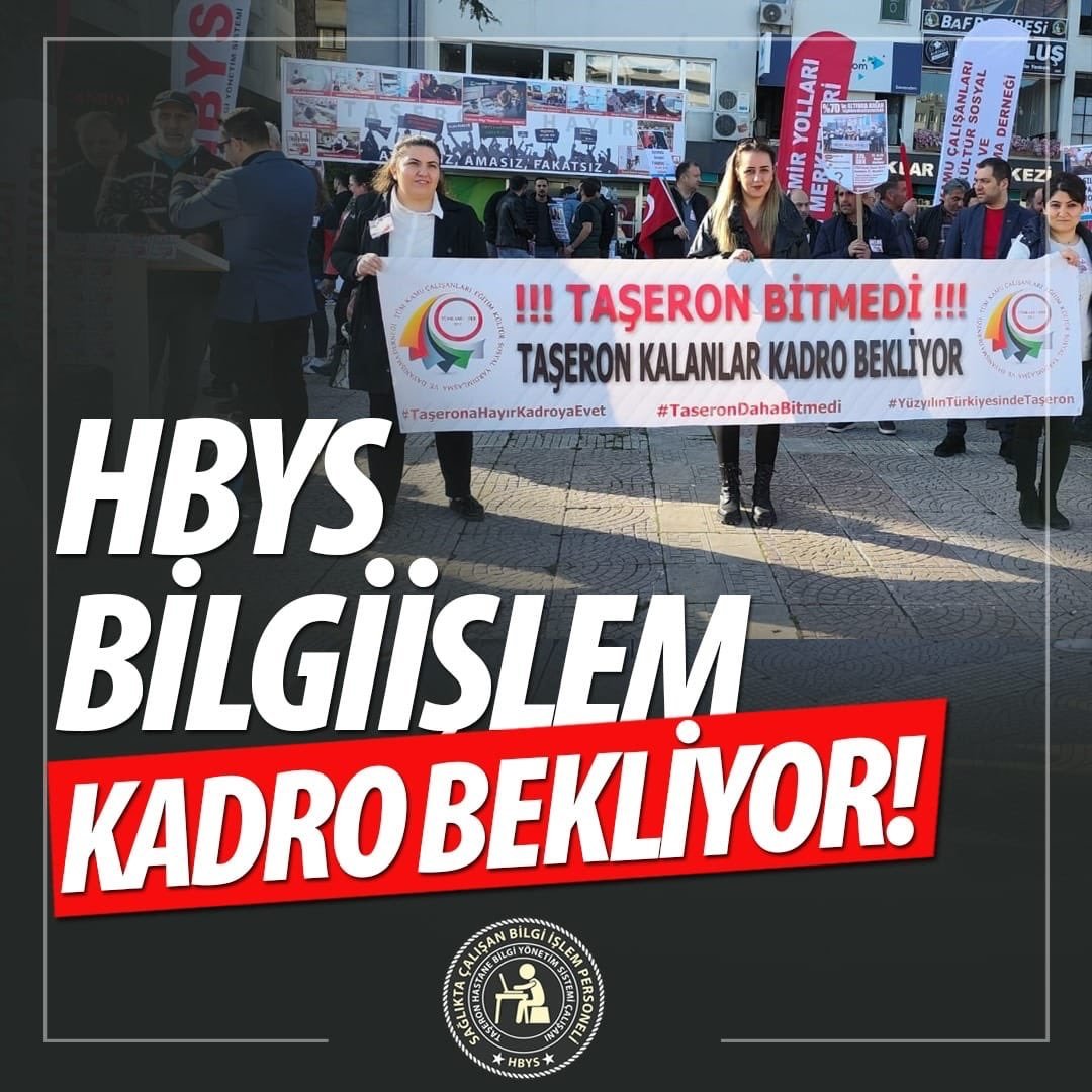 Sizi bu kadar korkutan kim/kimler taşeron demekten neden korkuyor sunuz ÖnceTaşeron SonraSeçim
HBYSBilgiİslem