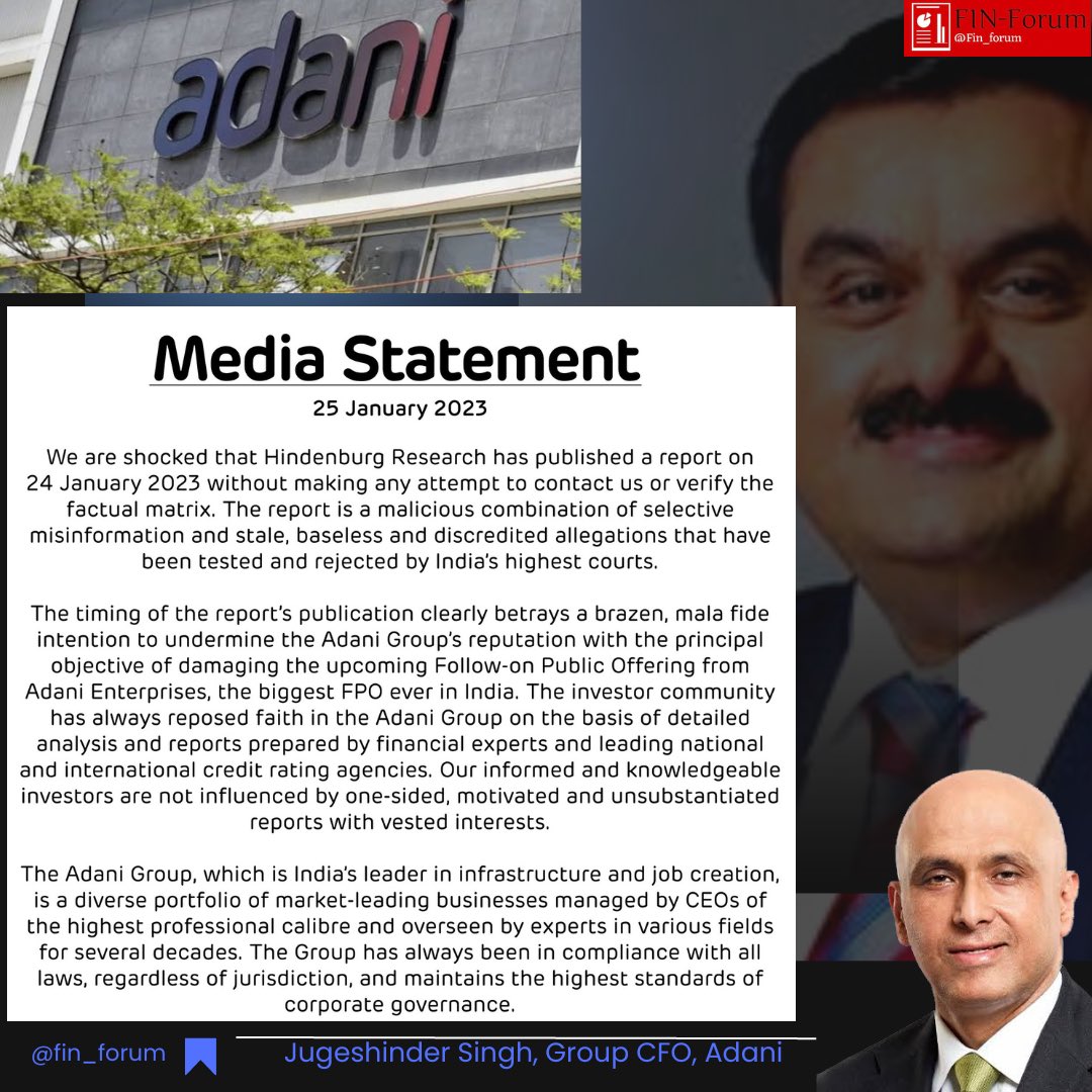 #AdaniGroup #report #MediaStatement