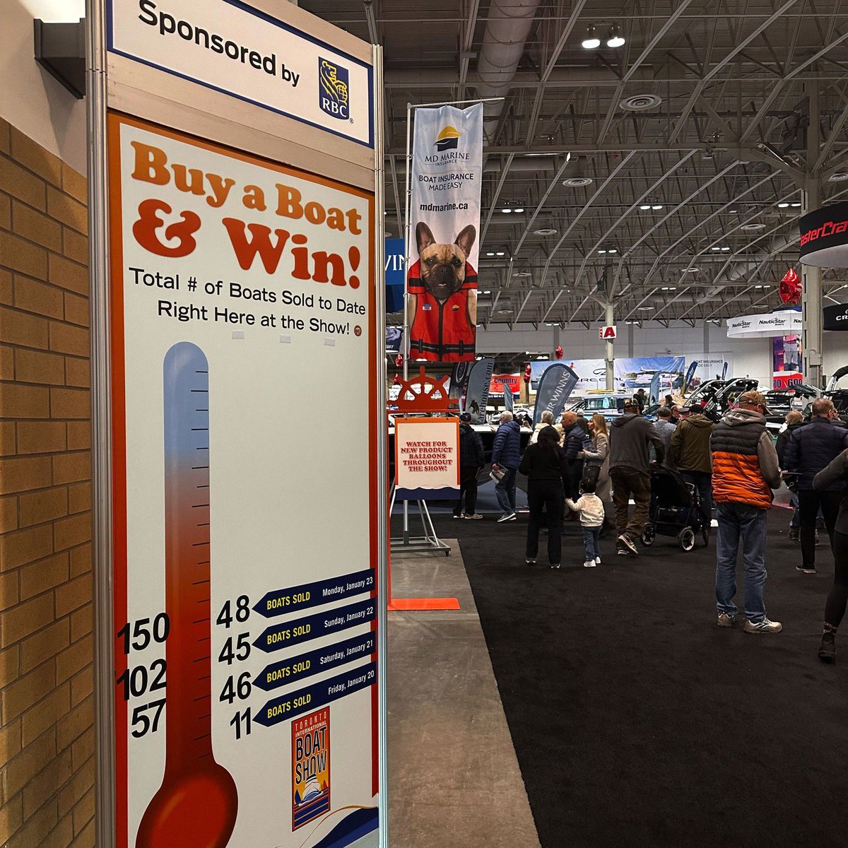 TorontoBoatShow's tweet image. BUY a Boat &amp;amp; Enter to Win $10,000 Towards Your Purchase!

Anyone who purchases a boat — large or small — at this year’s show qualifies to win $10,000 toward that purchase!

#torontointernationalboatshow #cottagelife #boatshow2023 #lakelife #torontoboatshow #boating #boatinglife