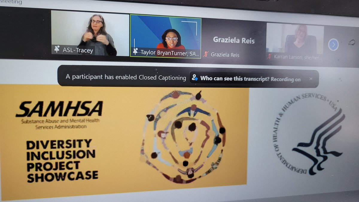 Graziel72975173's tweet image. Diversity Inclusion Project Showcase and MHTTC-NEW. Congratulations to all presenters!Deaf Awareness. #prch #MHTTC @NE_MHTTC @CTDMHAS @YalePsych @Yale @DrMarkCosta @chy_bellamy @Graziel75063405