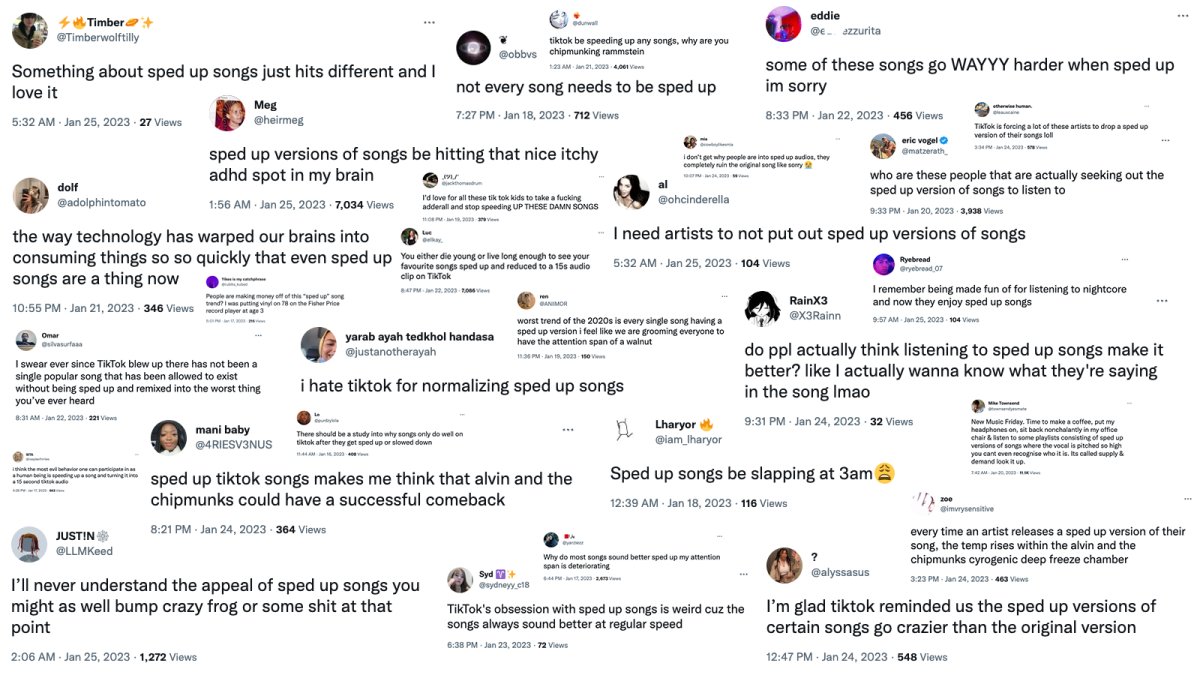 MusicRadarTech's tweet photo. Why are artists releasing sped-up versions of their hit songs? https://t.co/4kYv4ZocIg https://t.co/ieK9OlJdmP