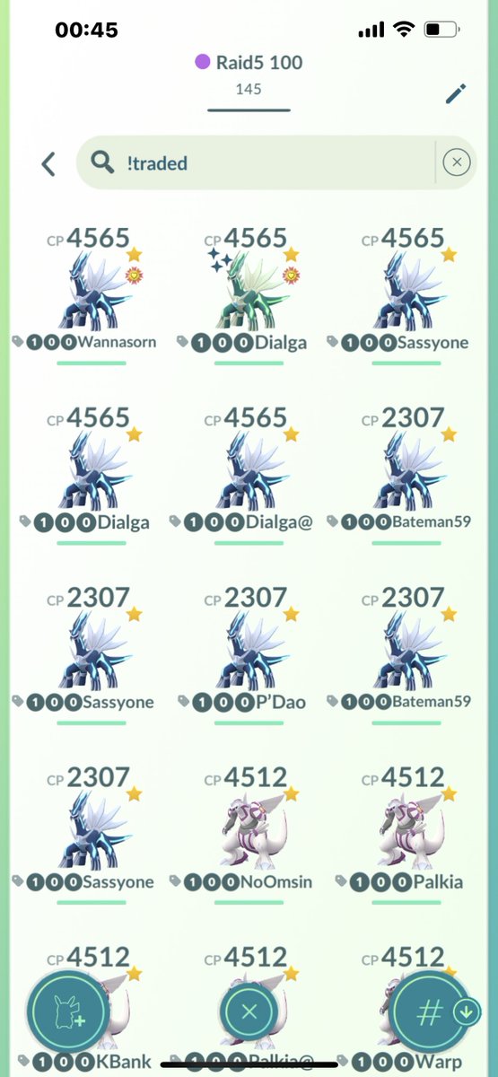 devilthered's tweet photo. Today, climb to 600M XP and 30,000 Legendary Raids.
Thank you all my friend for all invited and joined with me ðððâïļ.
....
(seen 146 perfect IVs, ranaway 1.)
#PokemonGoRaid #PokemonGoThailand #GoRaidBKK https://t.co/X6C8RpHc72