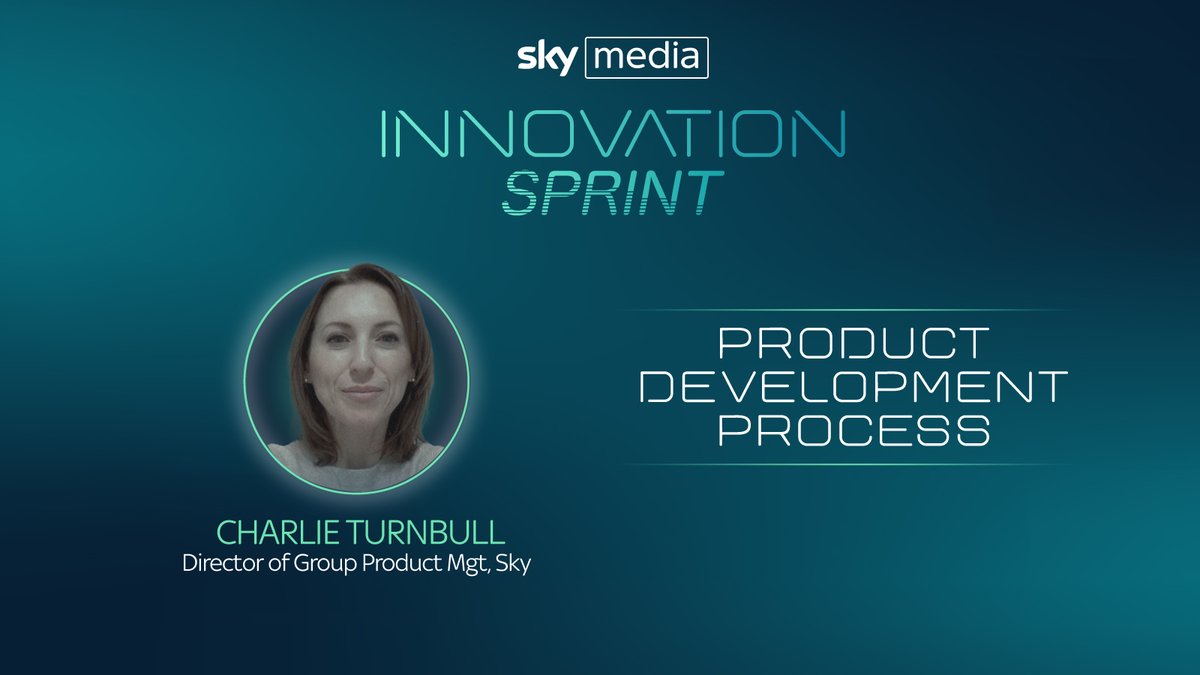 We’re honoured to have Charlie Turnbull join us at Sky Media’s #InnovationSprint tomorrow and share some magic ✨around @SkyUK's product development process with our attendees.