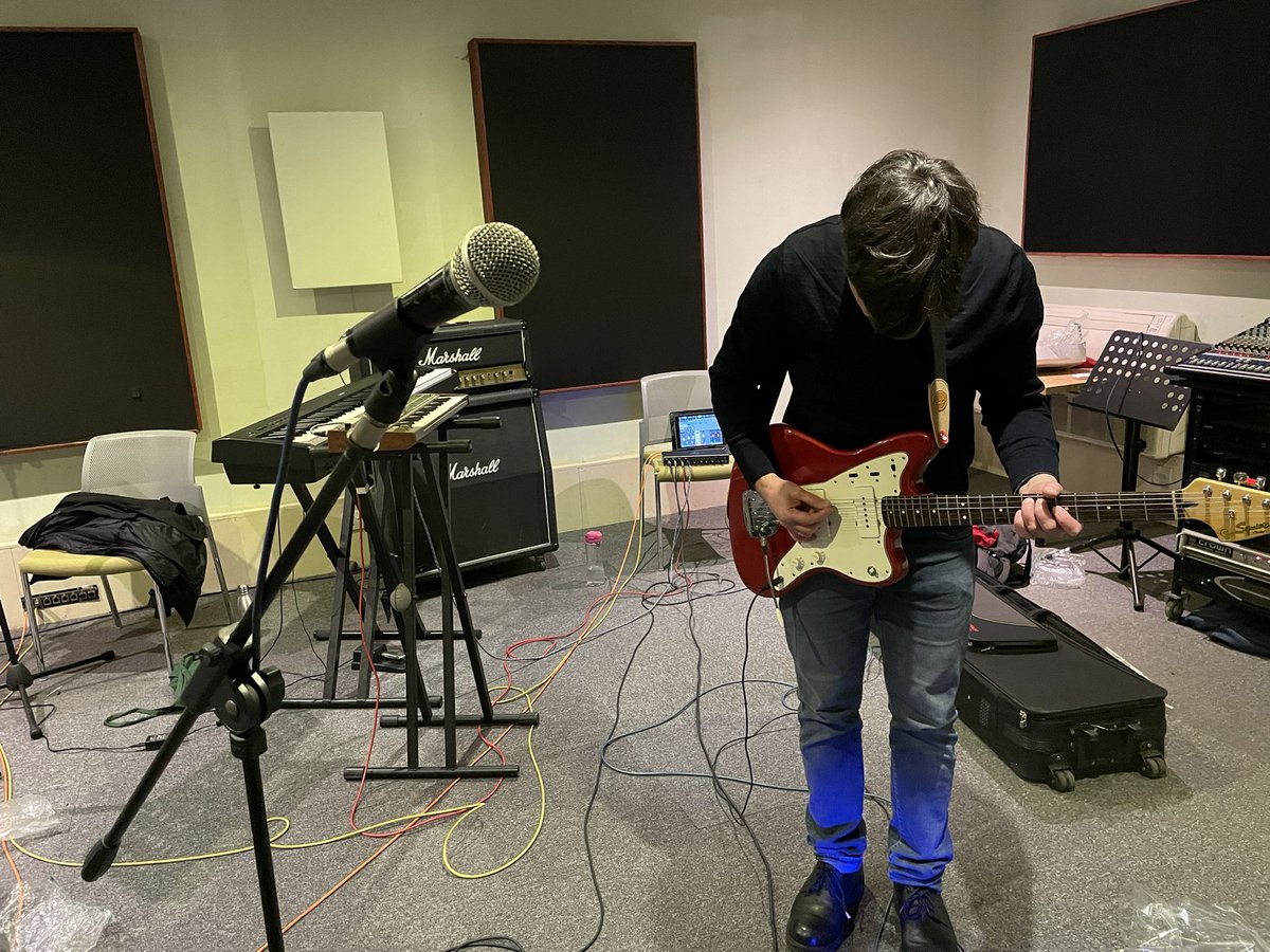 ritterskampband's tweet photo. Another practice for our show with Lomii and @Misstheoccupier at the 13th Note on Saturday 4th Februaryโฆgetting excited! #ritterskamp #bandpractice #rehearsal #scottishband #indiemusic #lomii #13thnote #glasgow #berkeley2 @Berkeley2Studio https://t.co/hxKazmCNgV