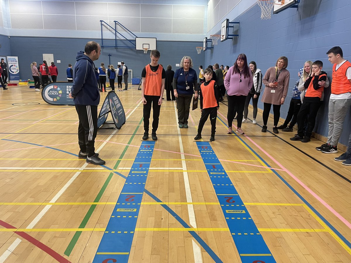 A fun morning at
ASN sports hall athletics festival.  Great participation by all 👍<a href="/ActiveClacks/">ActiveClacks</a> <a href="/SDS_sport/">Scottish Disability Sport</a>