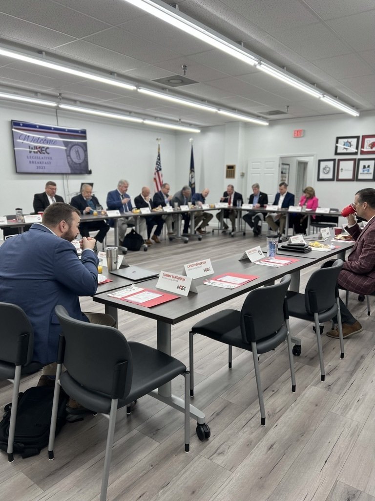 WKECKY's tweet photo. It was a great morning of networking and discussions by all at the 2023 Legislative Breakfast and January Board Meeting.  #EngageEquipEmpower https://t.co/c34oBCGOlS
