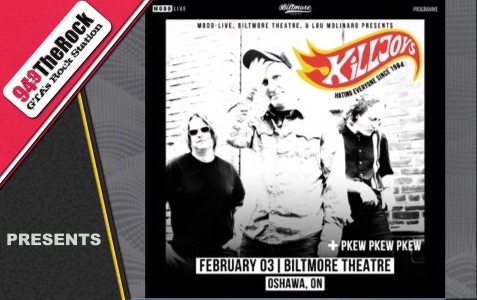 The Killjoys - Rave + Drool youtu.be/bgwTNUlWMDw via <a href="/YouTube/">YouTube</a> 
KILLJOYS
PKEW PKEW PKEW, PARALYSIS, AT THIS POINT
 FEB 3 2023 DOORS 8PM | SHOW 9PM | 19+
BILTMORE THEATRE OSHAWA
Get Tix modo-live.com/custom-tickets…
<a href="/949TheRock/">949 The Rock Toronto</a> 
<a href="/PKEWX3/">PKEWX3</a> 
#oshawa
#livemusic
#canrock
<a href="/__TheKilljoys/">The Killjoys</a>