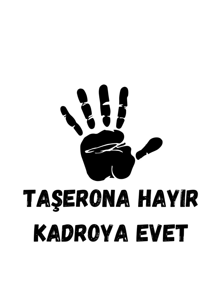 ÖnceTaşeron SonraSeçim
▶️Yemekhane
▶️4 Aralık Mağdurları
▶️Karayolları Çalışanları 
▶️Kiralık Araç Şoförleri
▶️Sosyal tesis
▶️Radyoloji
▶️Çağrı Merkezi

AYRIMSIZ her kamu işçisi KADROLU OLMALI! <a href="/vedatbilgn/">Vedat Bilgin</a> <a href="/NureddinNebati/">Dr.Nureddin NEBATİ🇹🇷</a> <a href="/turanbulent/">Bülent TURAN</a> <a href="/hakismahmut/">Mahmut Arslan</a> <a href="/turkiskonf/">TÜRK-İŞ</a>