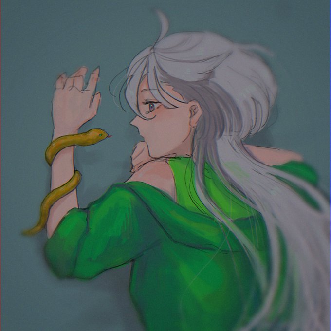 素敵な小説読んで描きたくなって描いてしまいました…ちょっとしたFAですありがとうございました……………(引RT失礼します)  