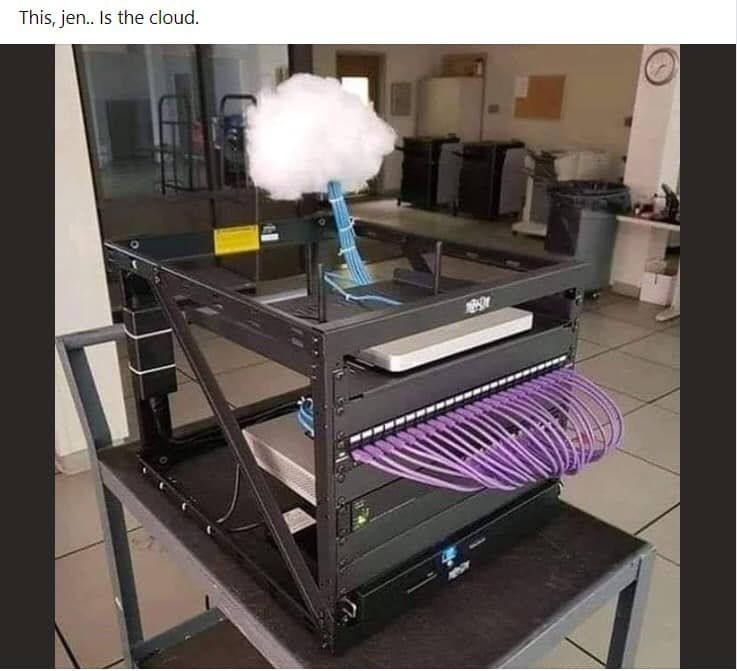 meraki's tweet image. We can neither confirm, nor deny... 🤣

#MerakiHumor

📸: Network-Dad