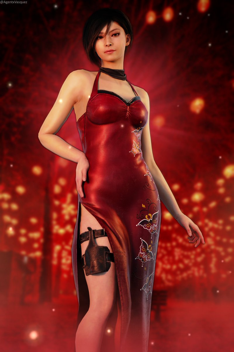 Ada's new outfit ❤️✨
#DeadbyDaylight #dbdfanart <a href="/DeadByBHVR/">Dead by Daylight</a>