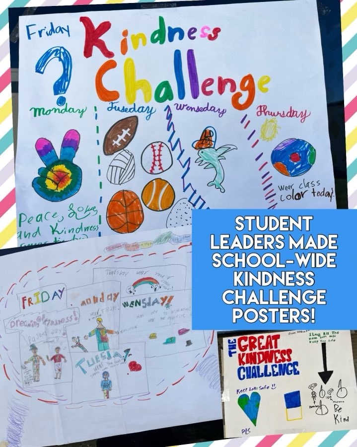 <a href="/LakeElementary/">Lake Elementary School ~ Home of the Dolphins!</a> takes on the great kindness challenge.