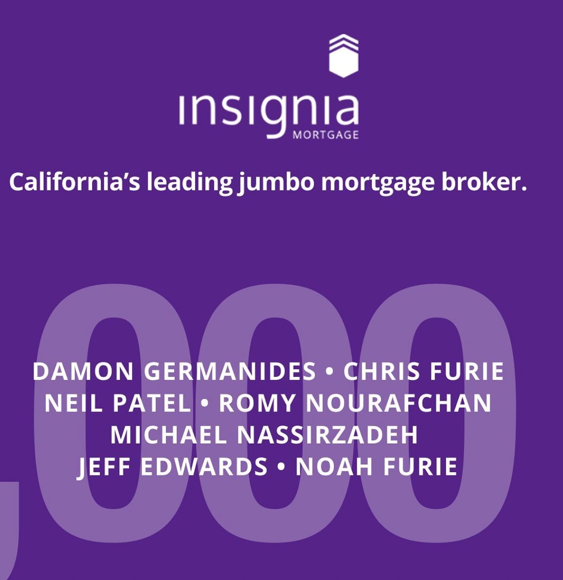 Congrats to the Insignia Mortgage team on over $750,000,000 in loan origination for 2022! Looking forward to seeing what we can do for 2023.

#mortgagebroker #realestate #loanbroker #beverlyhills #california #insigniamortgage #jumboloan