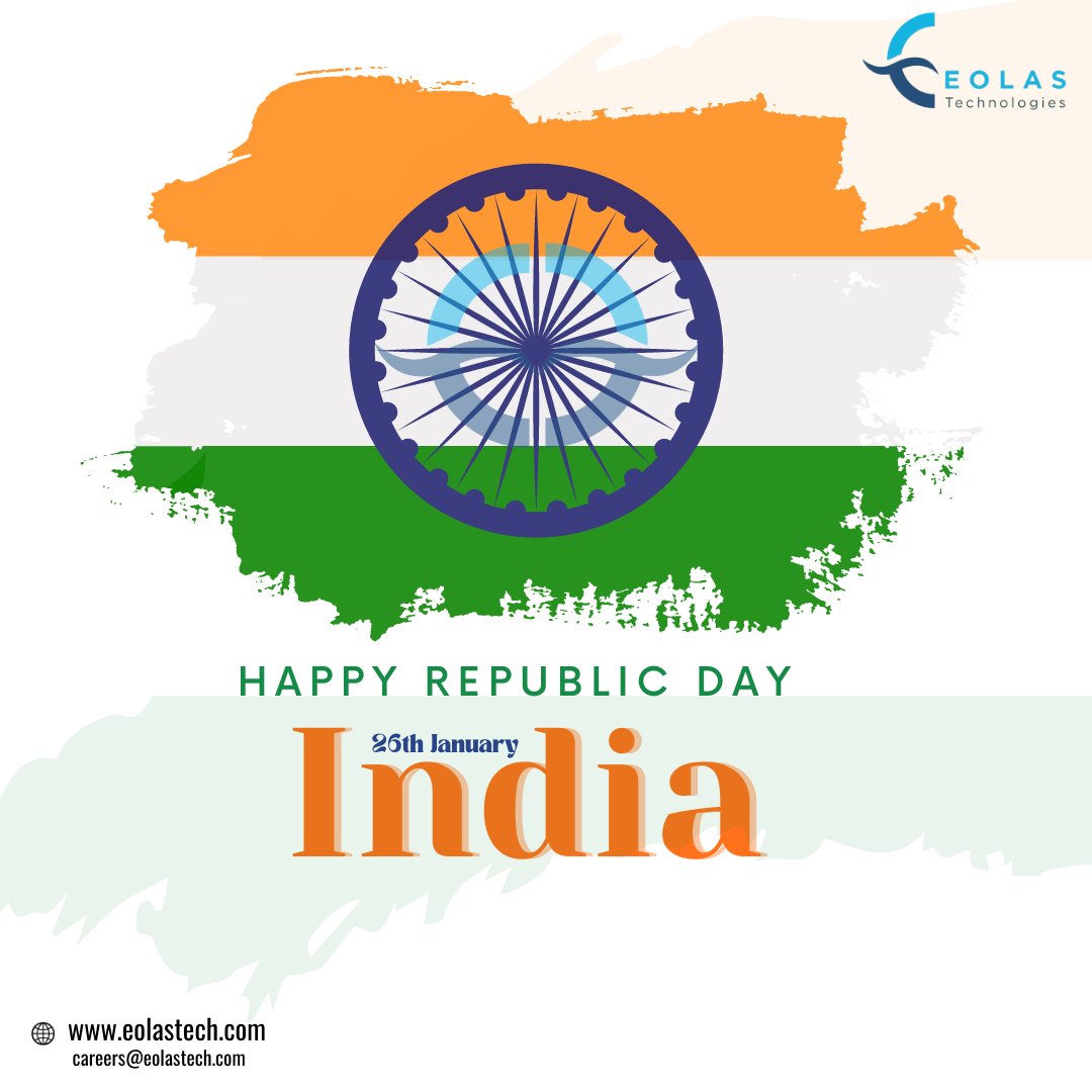 eolasmahe's tweet photo. Happy Republic Day 

#RepublicDay #proudindian #26january #eolastech #mahe https://t.co/nijdiQ4Y24