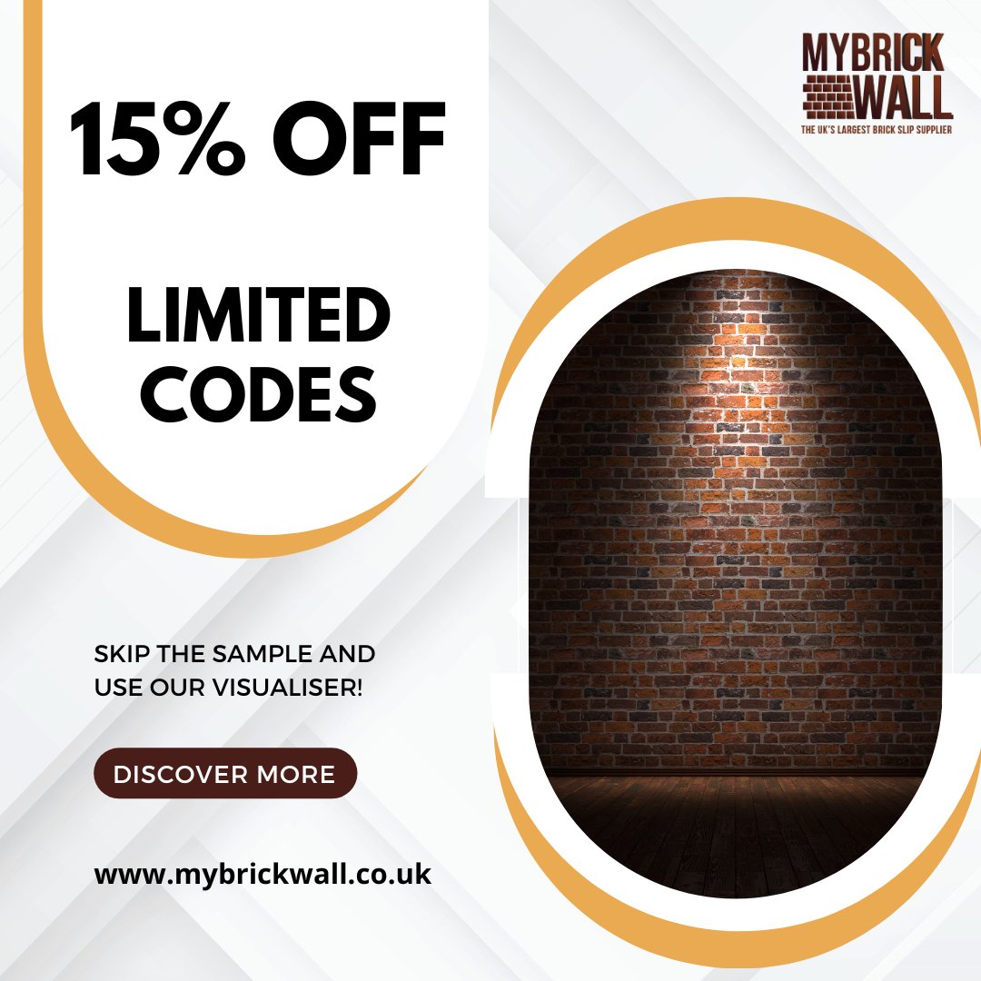 ORDERS MUST BE PLACED AND PAID USING PAYPAL

See our range of brick tiles! Link in bio!

#MyBrickWall #Construction #BrickSlips #Architecture