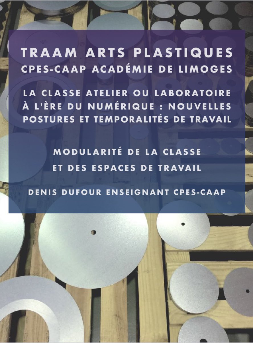 eduscol_AP's tweet image. #TraAM | #CPESCAAP | #numerique &amp;amp; modularité

📍La classe #atelier ou laboratoire à l’ère du #numerique 

✅ Une réflexion stimulante sur les nouvelles postures et temporalités de travail @ArtsplastiquesL @aclimoges 

👉pedagogie.ac-limoges.fr/artplast/IMG/p…