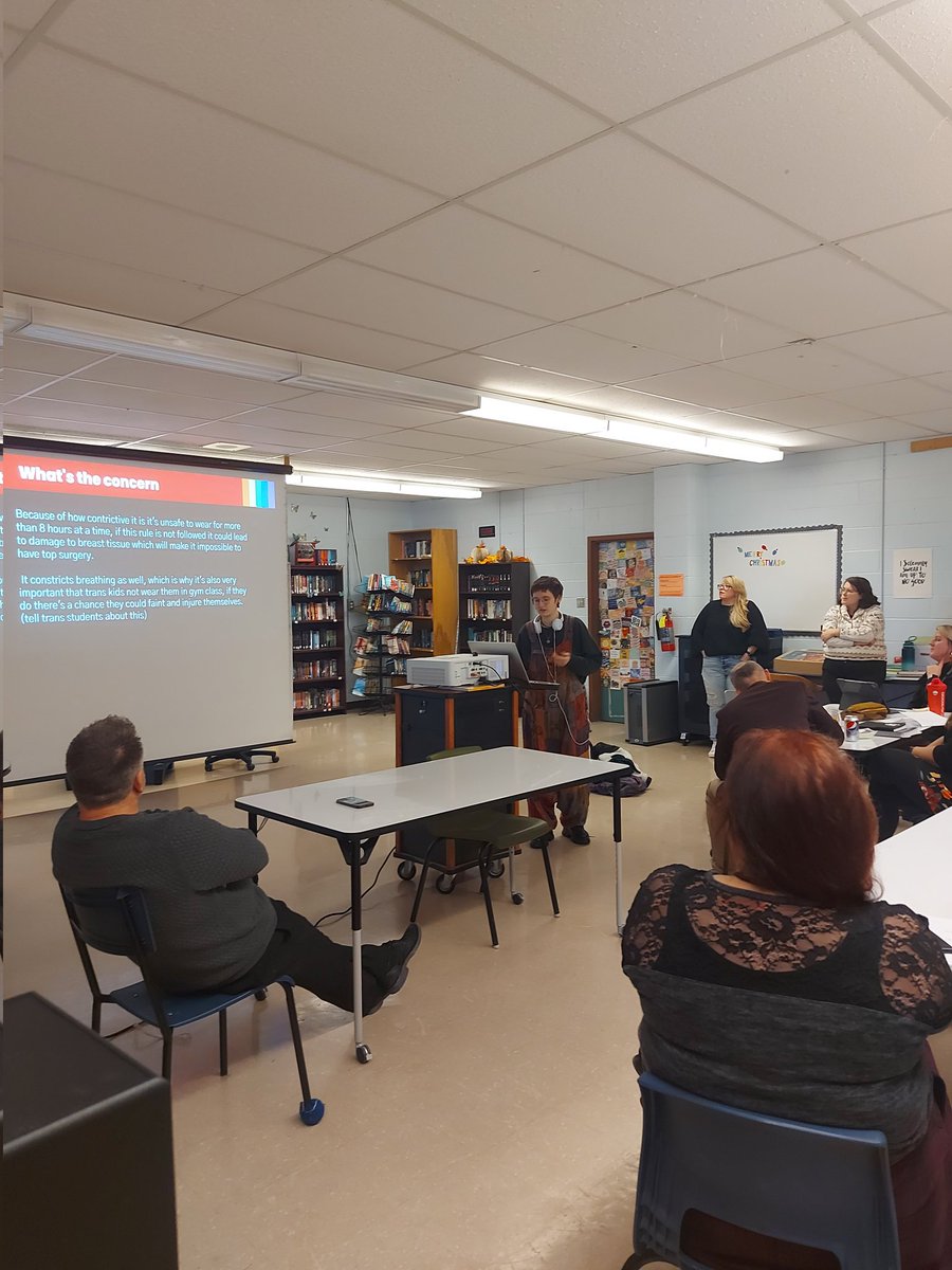 ODHigh's tweet photo. Thank you to Patriot Dante C. for the great presentation on "Learning about the "T". A truly eloquent, positive and informative discussion that will contribute to an inclusive #PatriotSchoolCommunity. #PatriotPride @NLESDCA @SISNLESD @LGBTHM https://t.co/spYh4yDH2G