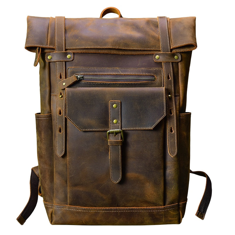 gerald_black1's tweet image. Men's Vintage Handmade Genuine Leather Crazy Horse Daypack Backpack! Buy here fashion.geraldblack.com/3WEjrQo
#backpacksecond #menbackpack