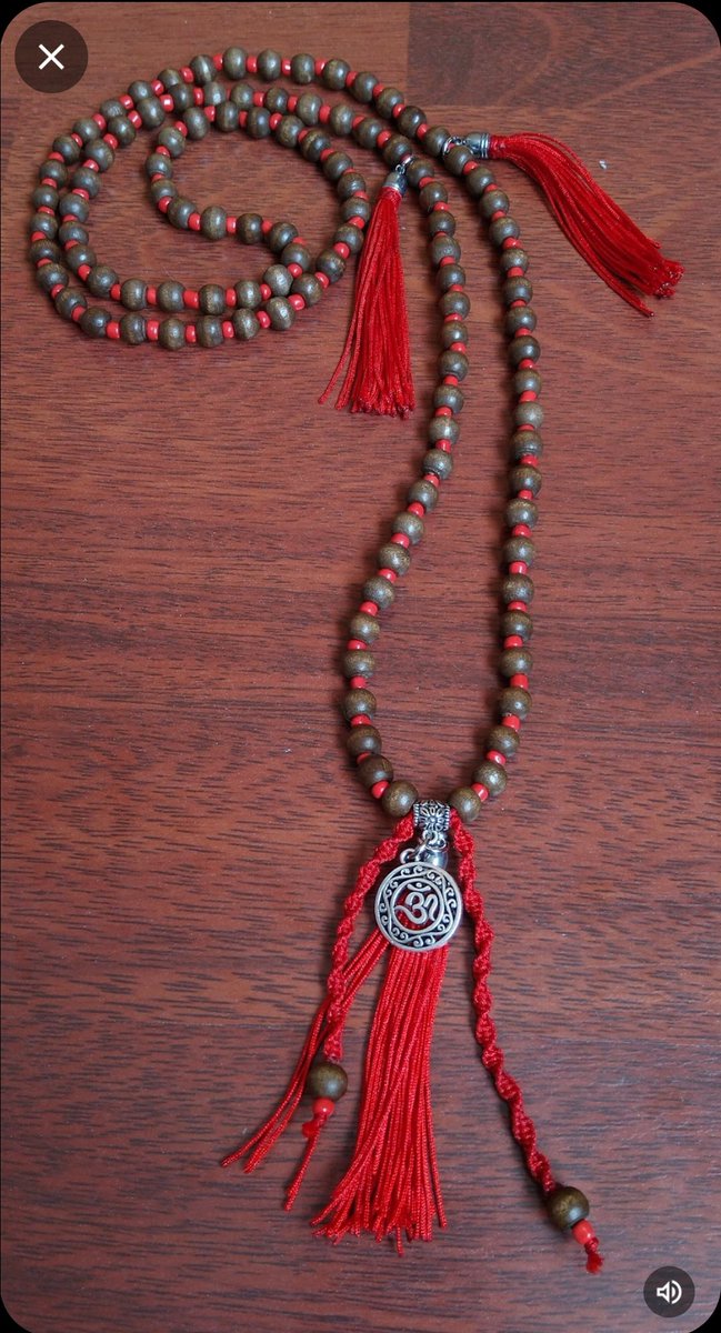 BadHeartMex's tweet image. De mis #hapas más bonitos.
#hapa📿en madera estilo tibetano del #MalCorazón💜🕉️