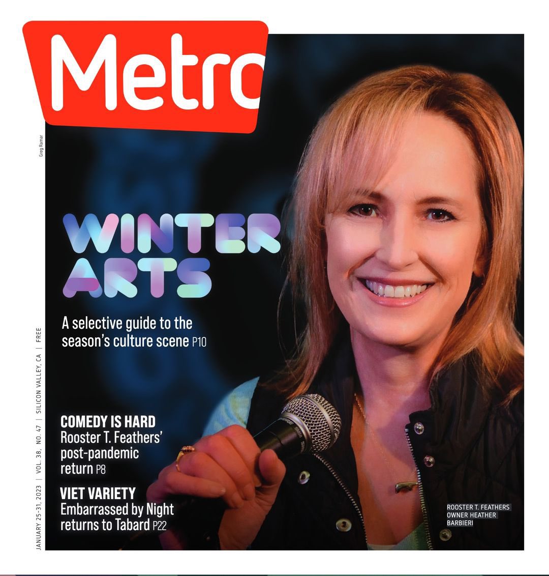 Look who is on the cover of the Metro Silicon Valley! metrosiliconvalley.com/rooster-t-feat…