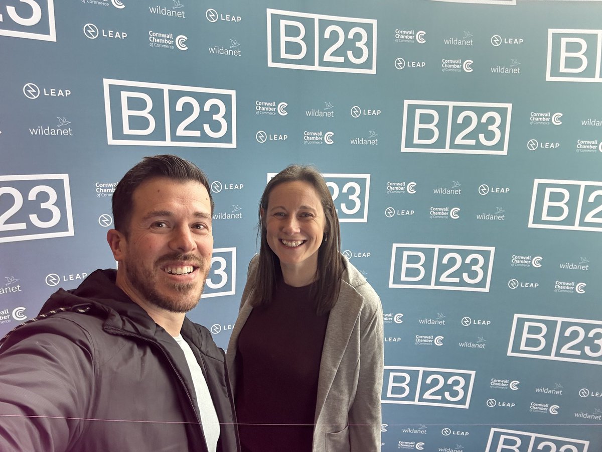 Great to get out to the ⁦⁦<a href="/cornwallchamber/">Cornwall Chamber</a>⁩ event ⁦<a href="/EdenProject/">Eden Project</a>⁩. Was awesome to hear about the #B23 initiative, would love to get ⁦<a href="/hiyieldstudio/">Hiyield</a>⁩ involved and continue our ⁦<a href="/BCorpUK/">B Corp UK</a>⁩ with other brilliant Cornish businesses 🙌