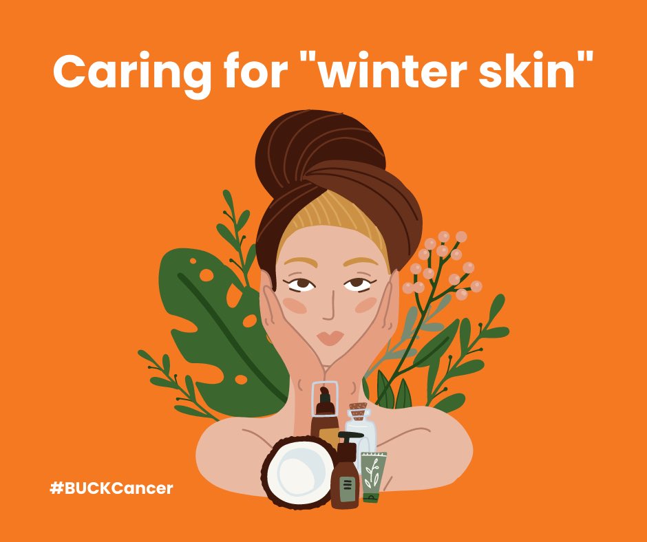 BuckCancerFund's tweet photo. Creating the right environment for your skin during winter months means turning down the thermostat to maintain a moderate temperature, and using a humidifier 🧴

Consider using body oil or emollient body cream following your warm shower or bath to “lock in” moisture 💆🏼‍♀️ https://t.co/AJ9Vyx9HM1
