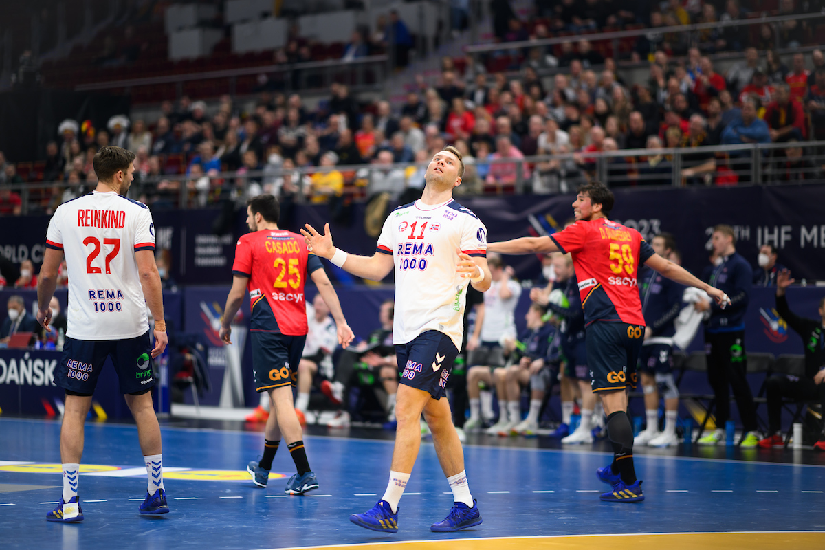 🏆 Mundial <a href="/handball2023/">Mistrzostwa Świata 2023 Polska | Szwecja</a> 
📌 Cuartos de Final
⏱️ 60' 
🆚 Noruega 🇳🇴 25:25 🇪🇸 España
🏟 ERGO Arena
📺 <a href="/teledeporte/">Teledeporte</a>

🖋️ ¡NOS VAMOS A LA PRÓRROGA! ¡GOLAZO DE DANI SOBRE LA BOCINA!

📸 @ihf_info

#️⃣ #Hispanos #StickTogether #POLSWE2023 #SerHispano