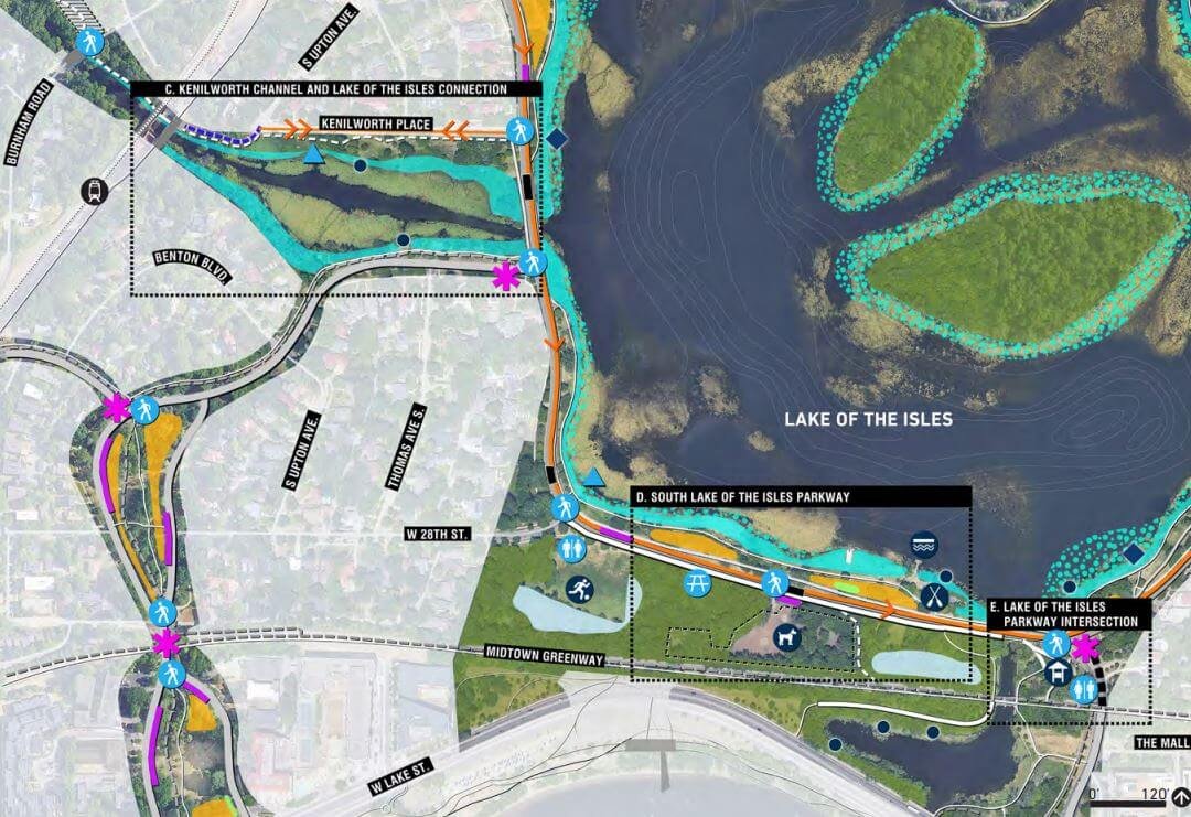 The Park Board released a new version of the Plan for Cedar Lake and Lake of the Isles (previously named the Cedar Lake-Lake of the Isles Master Plan) today. It's now open for a 45 day comment period. You can find the plan here:  minneapolisparks.org/project_update…