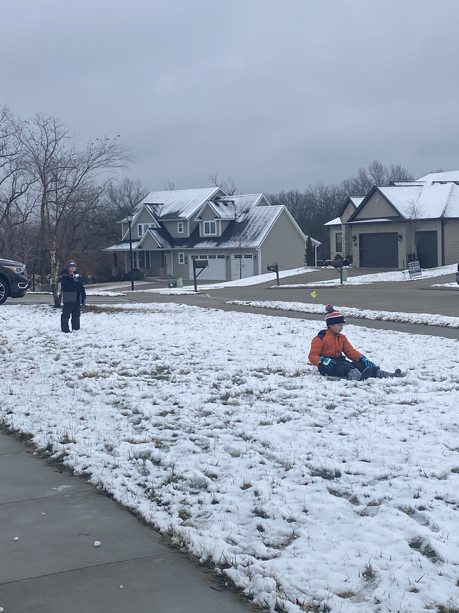 Enjoying our snow day!