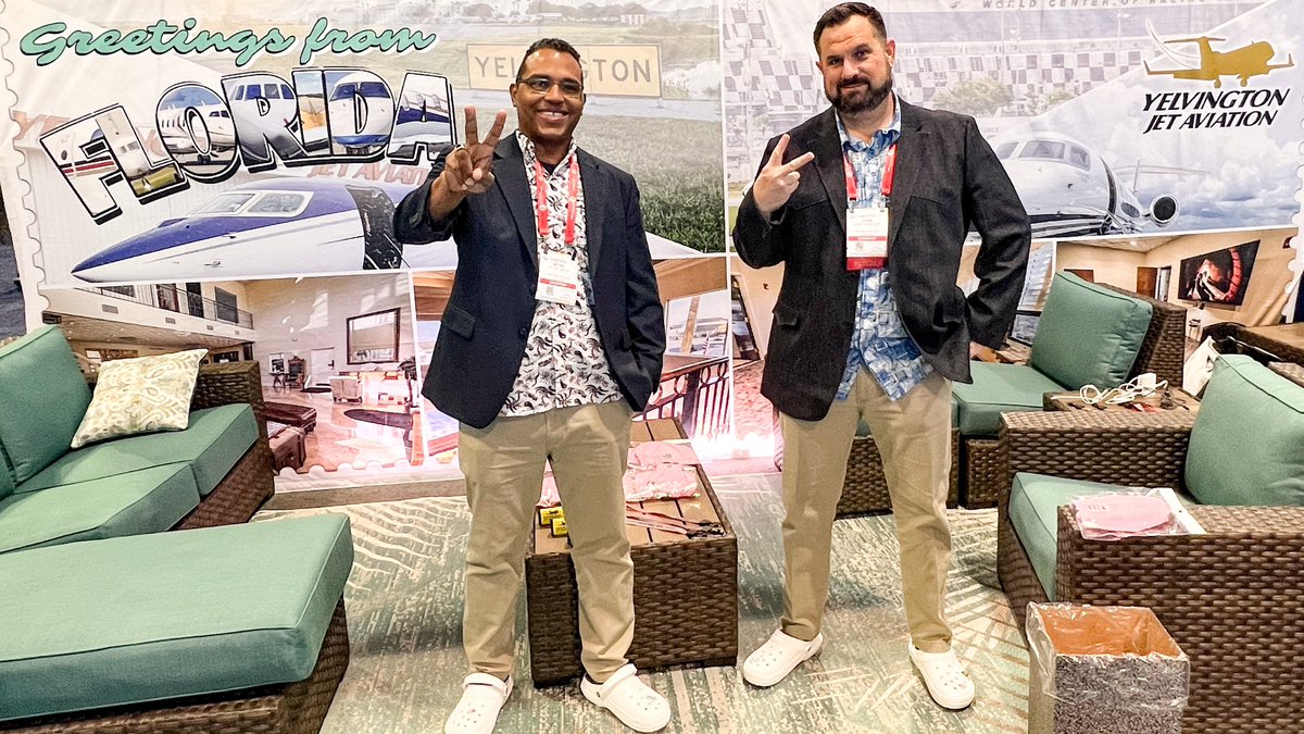 YelvingtonJet's tweet photo. Day βοΈ booth 1402
#nbaa #nbaasdc2023 #sdc2023 #nashville #musiccitycenter
#yelvingtonjetaviation #Jet #Planes #DaytonaBeach #CustomerService #Aviation #kdab #avgeek #avgeeks #FBO #FiveStarService #fixedbaseoperator #privateairterminal #corporatejet #jetlife #techstop https://t.co/KcjoSAhb8D