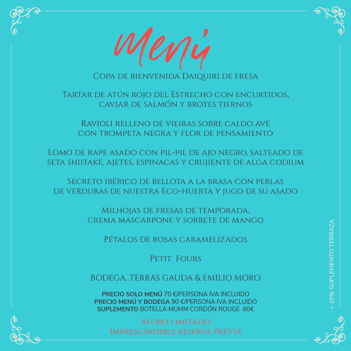 No querías, pero vas a celebrar 𝐒𝐚𝐧 𝐕𝐚𝐥𝐞𝐧𝐭𝐢́𝐧 💘 y lo sabes...⁣⁣
⁣⁣
Si todavía no tienes plan, te sugerimos un regalo perfecto que fascinará a tu pareja: una comida o cena romántica💓⁣⁣

👉Haz tu reserva en el ☎️986211140⁣⁣
⁣⁣
#LoveIsInTheAir💖 #CitaRomántica