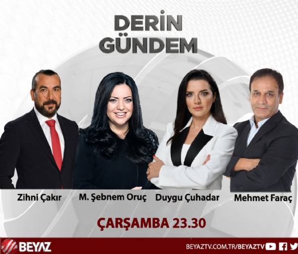 deringundemtv's tweet photo. Muhalefet yalan haberi neden siyasetin malzemesi yaptı? 
Meral Akşener ‘silahlara veda’ sözü ile kime ne mesaj verdi? 
Akşener ikna edildi mi? 6’lı masa yarın Kılıçdaroğlu mu diyecek?
Türkiye’nin Derin Gündem’i bu akşam 23.30’da @beyaztv 
@AvDuyguCohadar @avazturktv @mervesebnem https://t.co/udMhvA4fSG